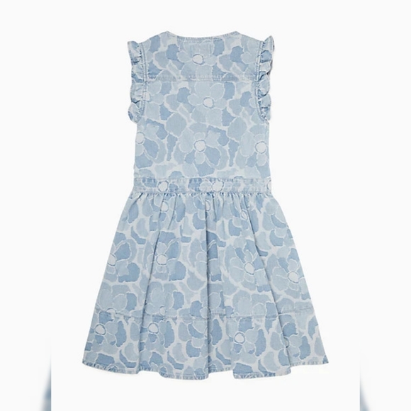Kate Spade abstract peony denim dress - Picture 9 of 10
